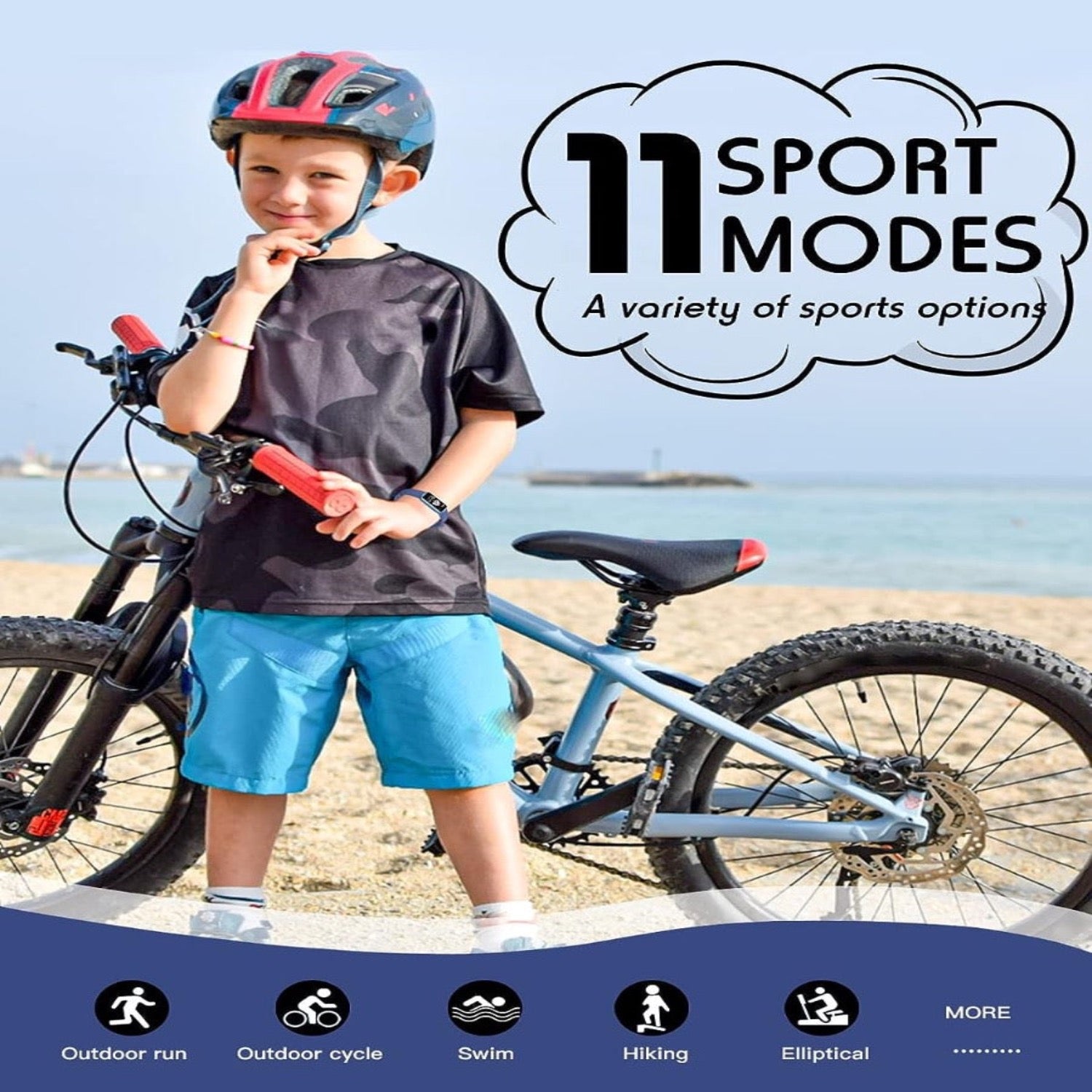 Nokmo | Kids smartwatch with GPS, fitness tracking, and health functions – Viona