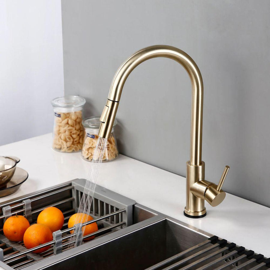 Nokmo | Kitchen Faucet with Motion Sensor and Pull-Out Sprayer