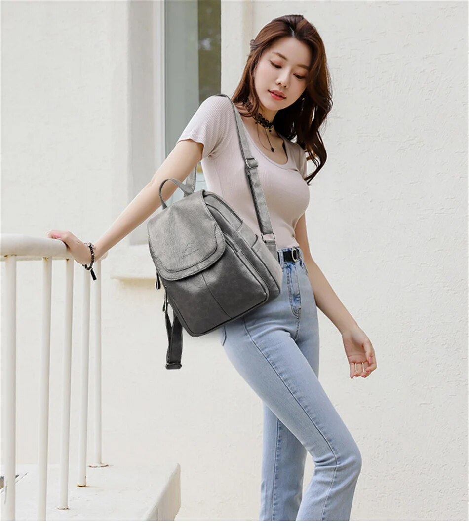 Nokmo | Leather Backpack for Women