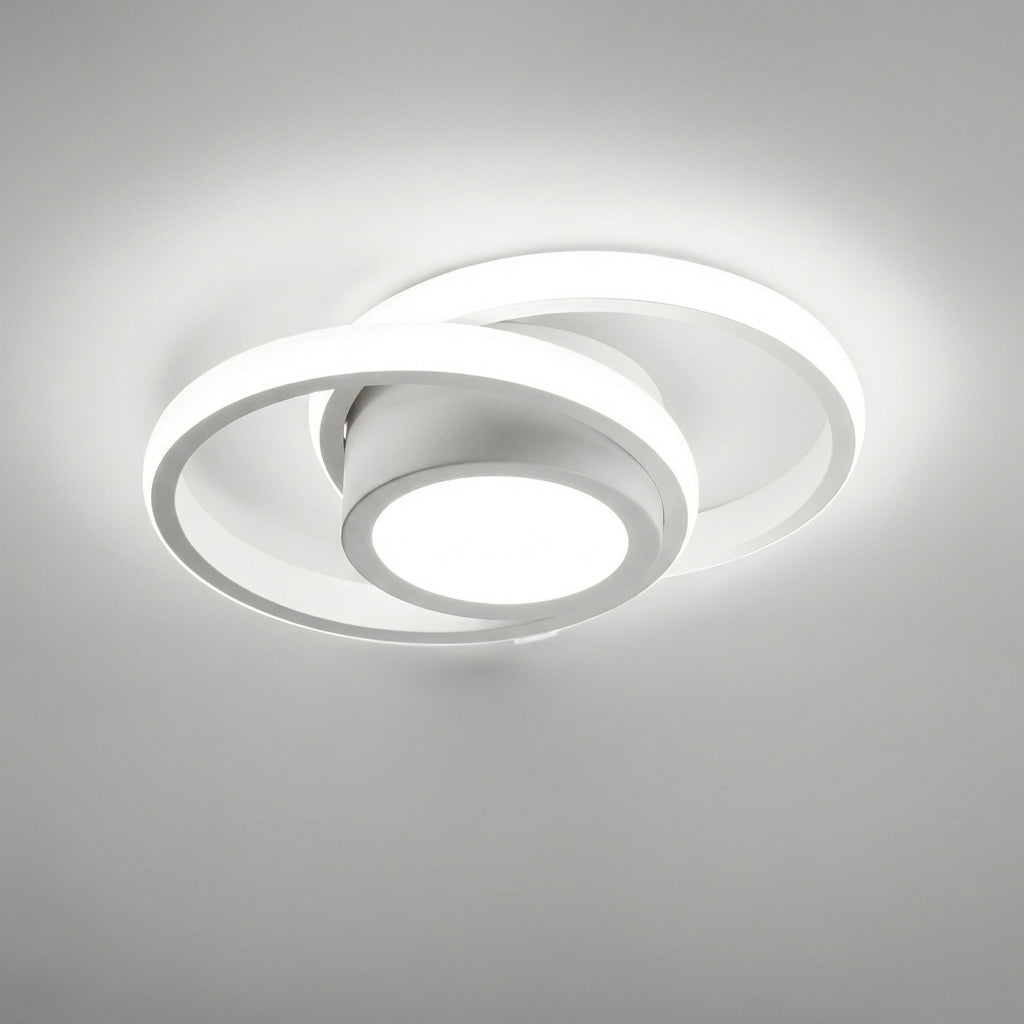 Nokmo | LED Ceiling Lamp with Double Ring Design