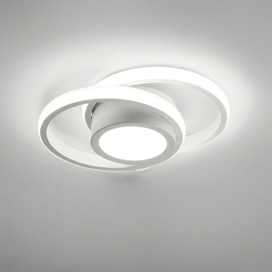 Nokmo | LED Ceiling Lamp with Double Ring Design