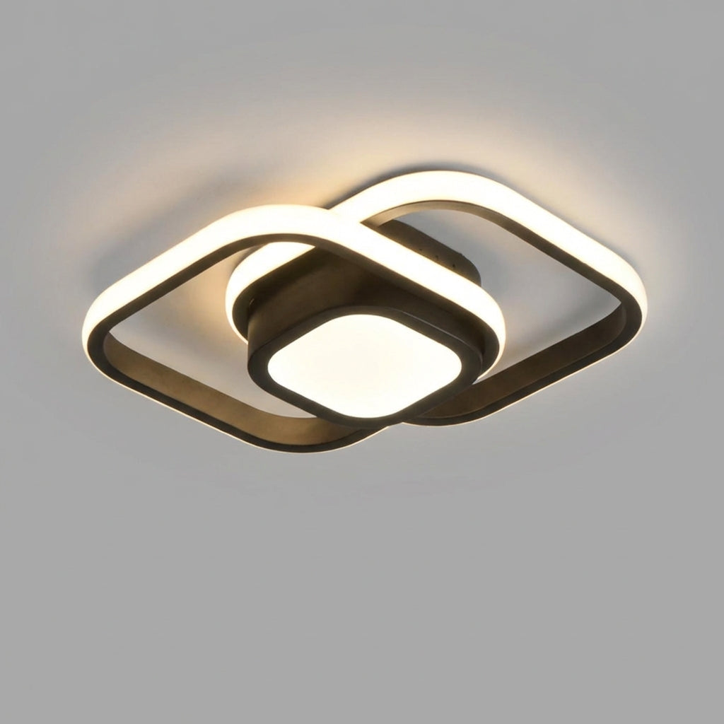 Nokmo | LED Ceiling Lamp with Double Ring Design