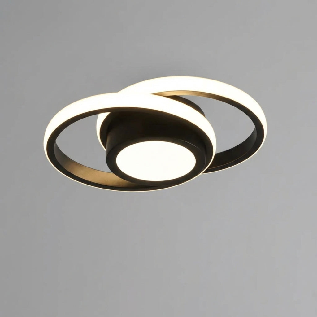 Nokmo | LED Ceiling Lamp with Double Ring Design