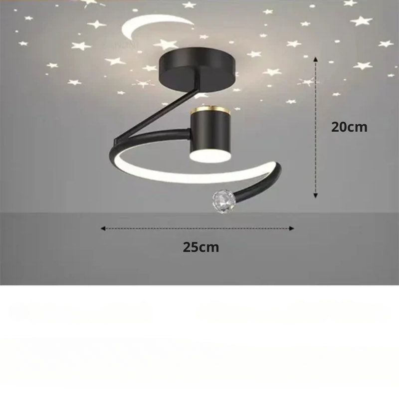 Nokmo | LED Ceiling Lamps with Starry Sky – Modern Pendant Lamp Design for Children's Rooms and Living Rooms