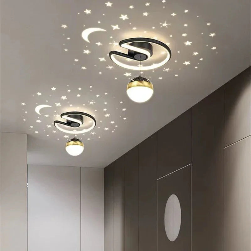 Nokmo | LED Ceiling Lamps with Starry Sky – Modern Pendant Lamp Design for Children's Rooms and Living Rooms