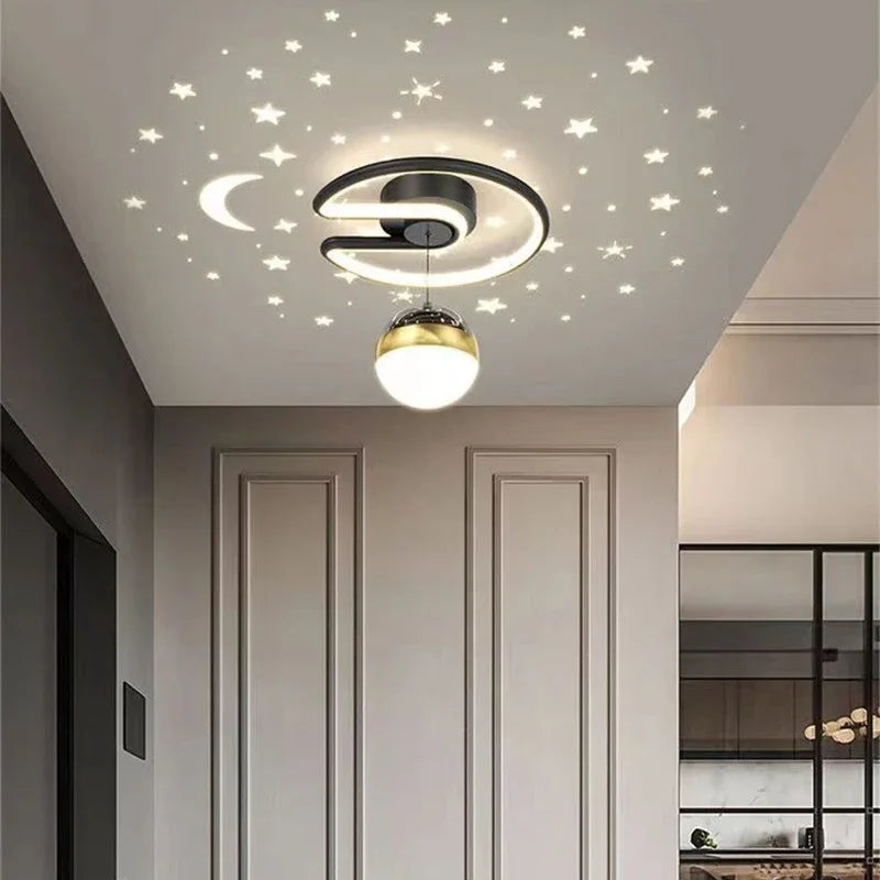 Nokmo | LED Ceiling Lamps with Starry Sky – Modern Pendant Lamp Design for Children's Rooms and Living Rooms