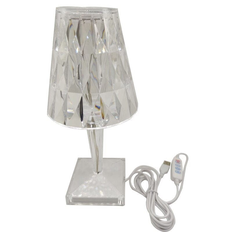 Nokmo | LED Crystal Table Lamp | Elegant Diamond Design