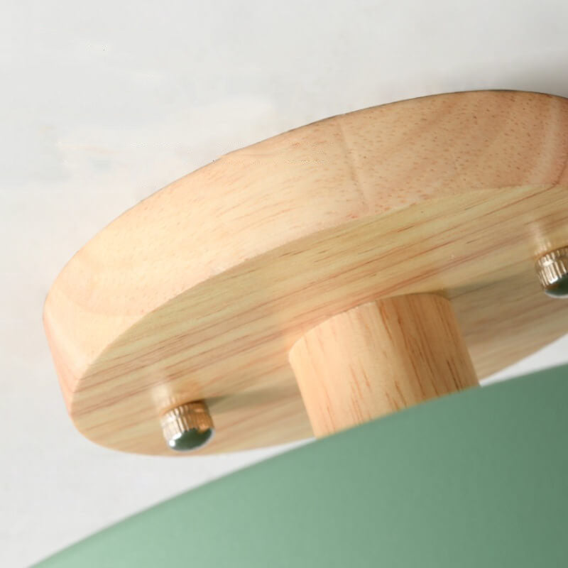 Nokmo LED Round Ceiling Lamp | Nordic Design | Semi-Flush Mounting | Economical Indoor Lighting