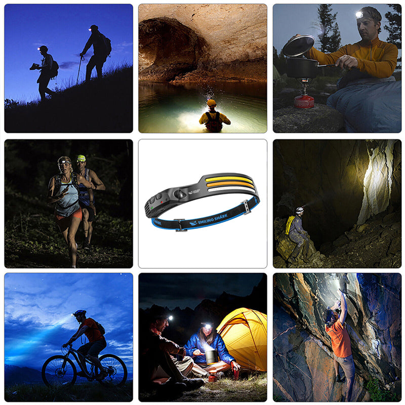 Nokmo | LED USB Rechargeable Powerful Headlamp