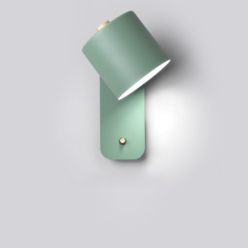 Nokmo | LED Wall Light with Switch | Modern Metal Design