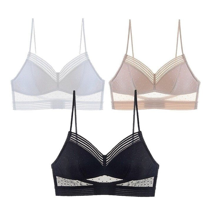 Nokmo | LOW BACK WIRELESS LIFTING LACE BRA