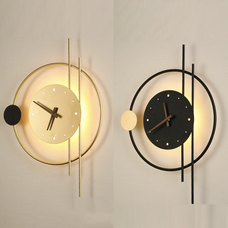 Nokmo | LumiClock - Modern LED Wall Clock for Stylish Lighting