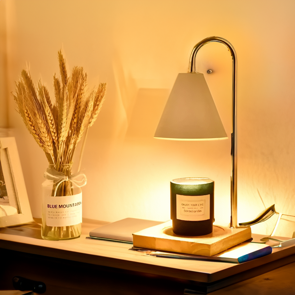 Nokmo | LuminaFlame - Cozy Flameless Candle Warmer Lamp