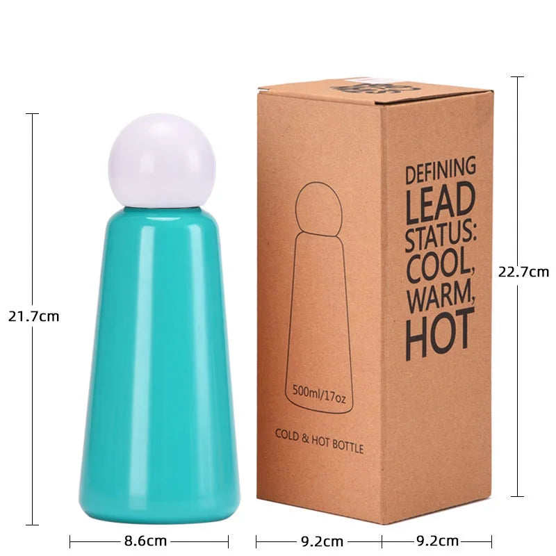 Nokmo | LuxDrop - Leak-proof water bottle that keeps drinks hot for 12 hours and cold for 24 hours