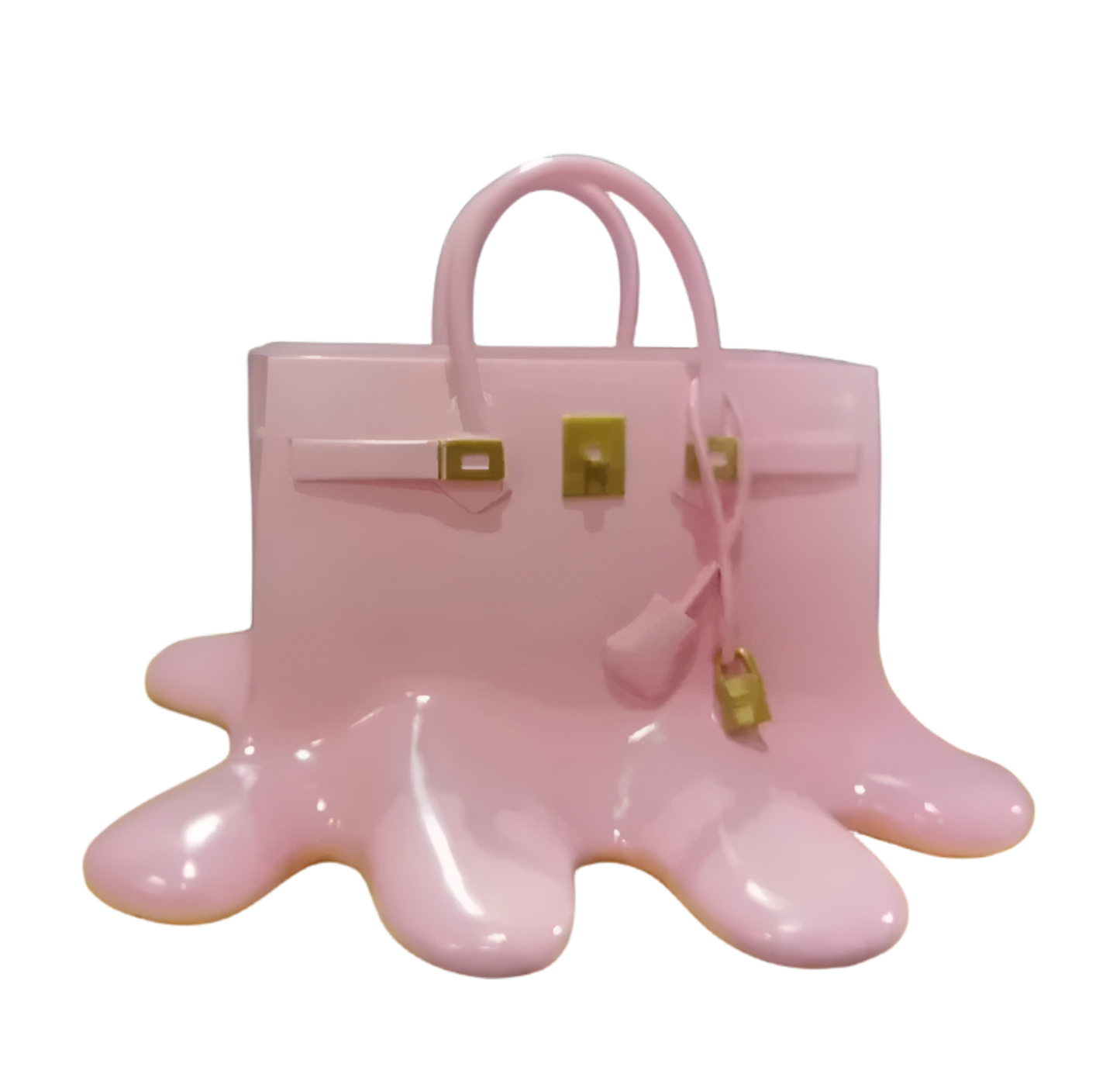 Nokmo | LuxuPurse Vases - Stylish Flower Bag Vase Made of Resin