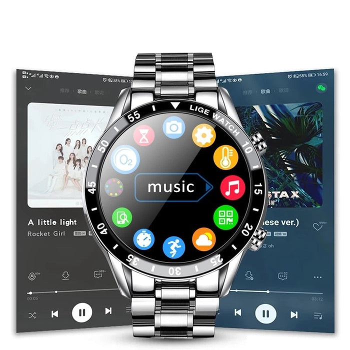 Nokmo | Luxury SmartWatch 4G – Elegant and Connected Style with Calling and Connectivity