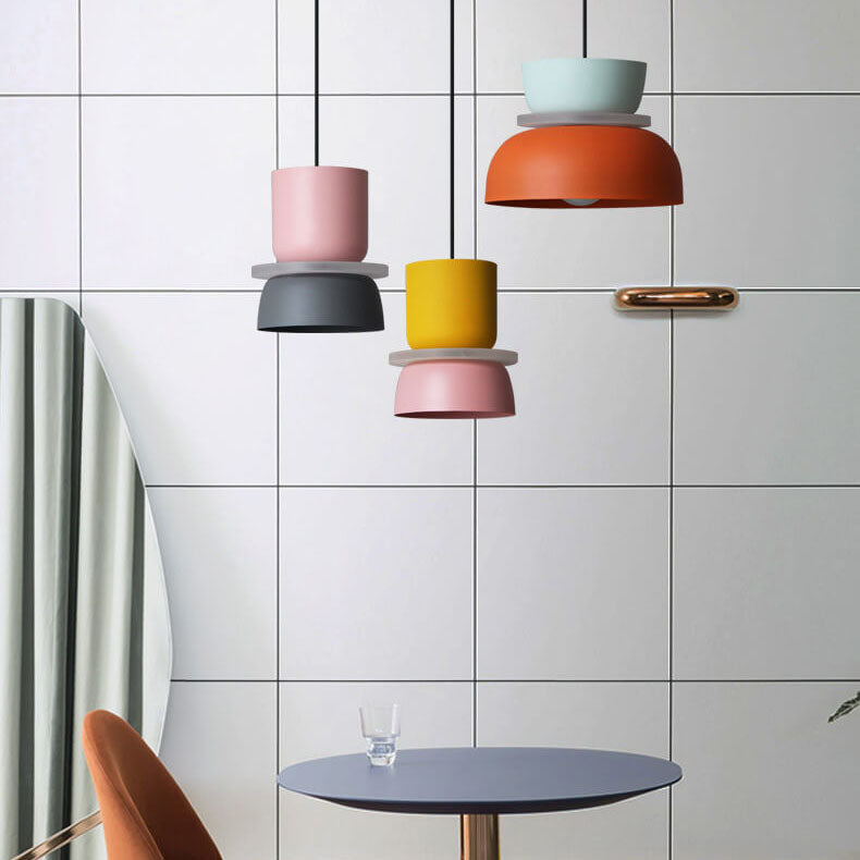 Nokmo | Macaron LED Pendant Light | Scandinavian Color Design