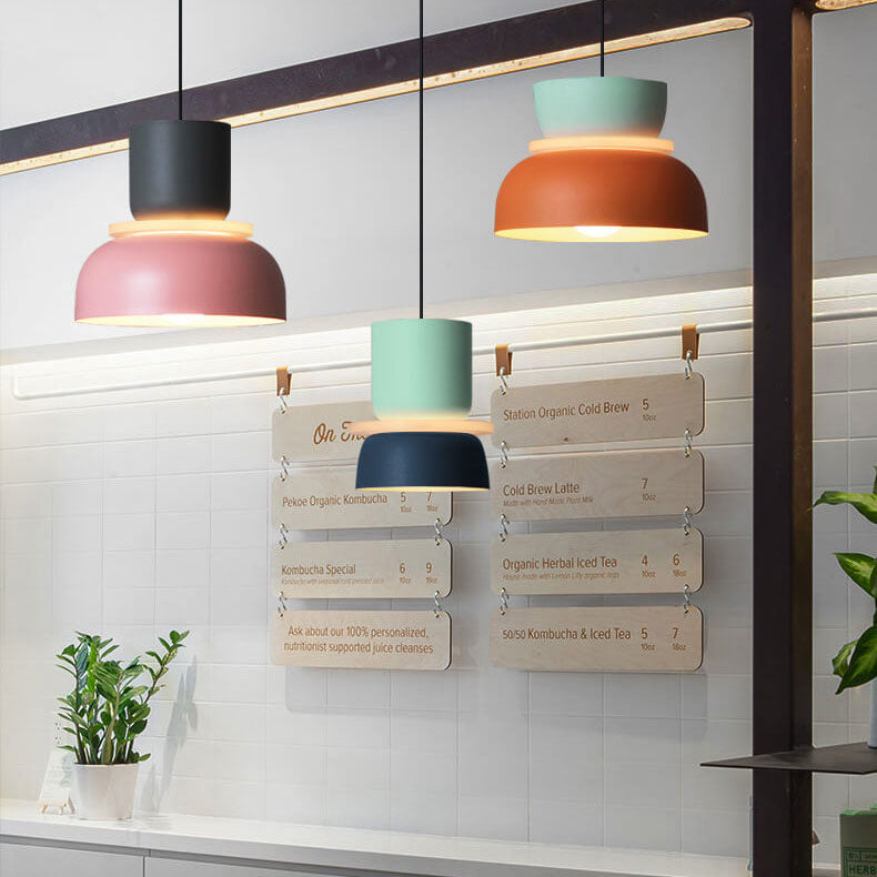 Nokmo | Macaron LED Pendant Light | Scandinavian Color Design