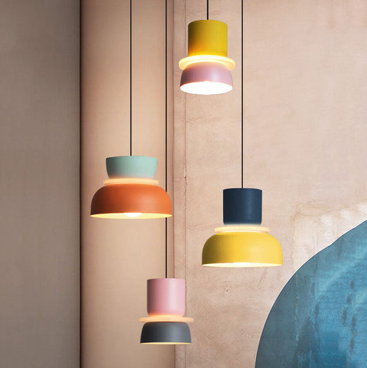 Nokmo | Macaron LED Pendant Light | Scandinavian Color Design