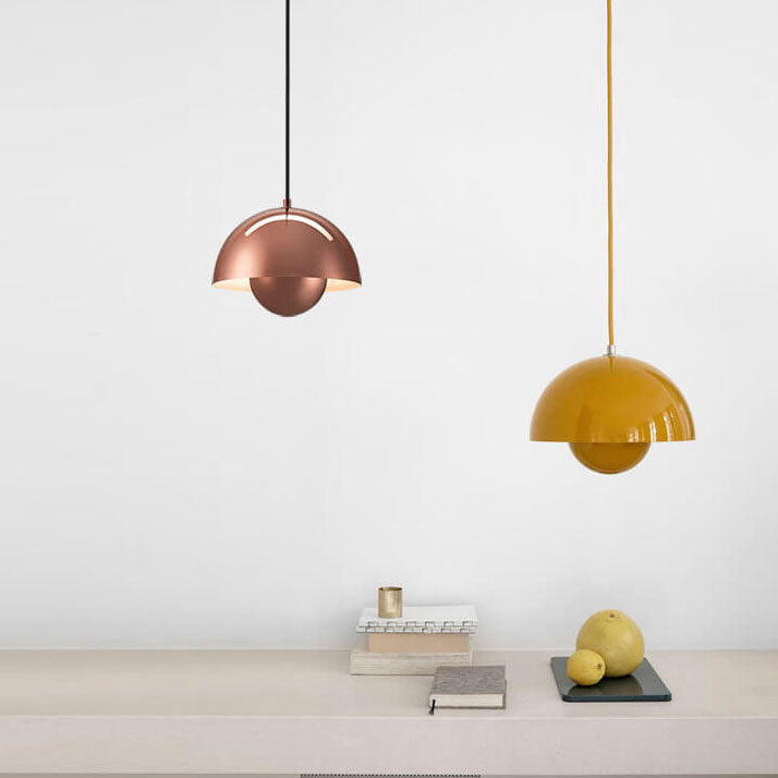 Nokmo | Macaron Pendant Light Hemisphere | Nordic Dome Design
