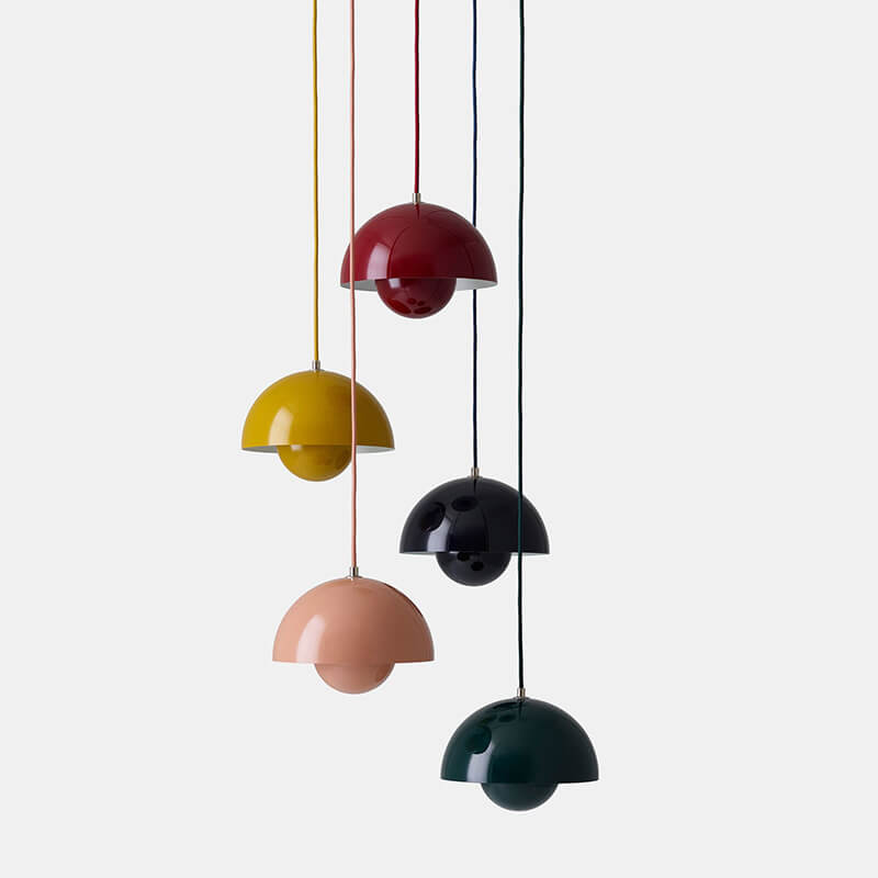 Nokmo | Macaron Pendant Light Hemisphere | Nordic Dome Design