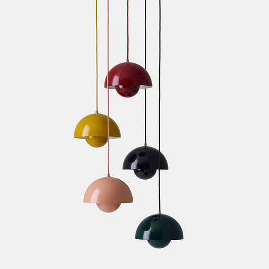 Nokmo | Macaron Pendant Light Hemisphere | Nordic Dome Design