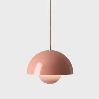 Nokmo | Macaron Pendant Light Hemisphere | Nordic Dome Design