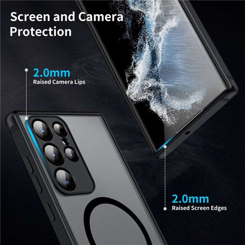 Nokmo Magnetic Shockproof Case for Samsung