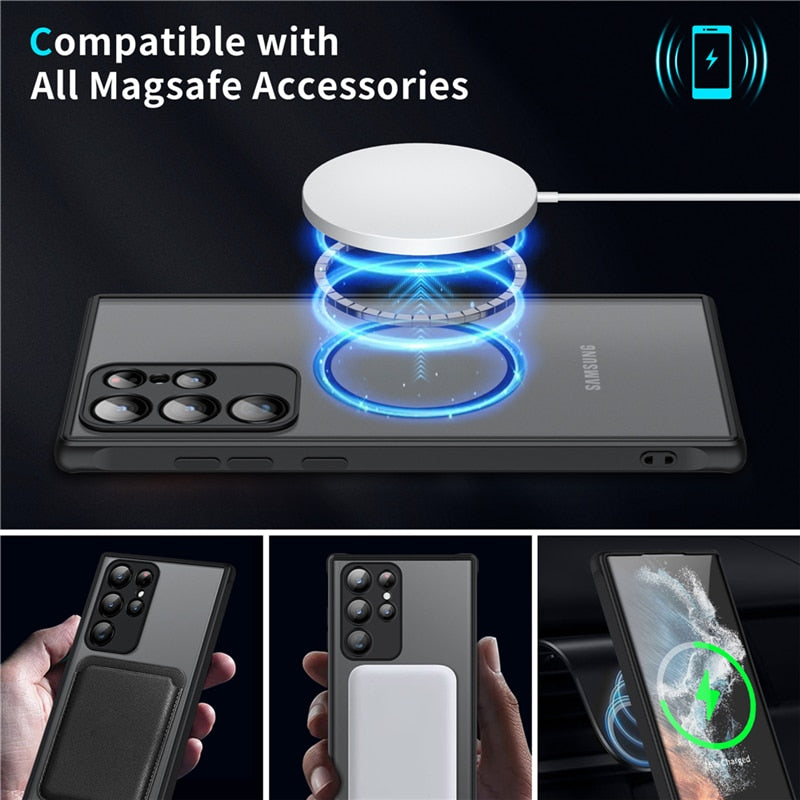 Nokmo Magnetic Shockproof Case for Samsung