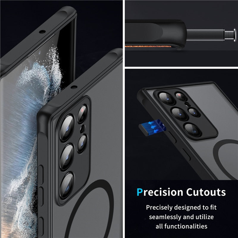 Nokmo Magnetic Shockproof Case for Samsung