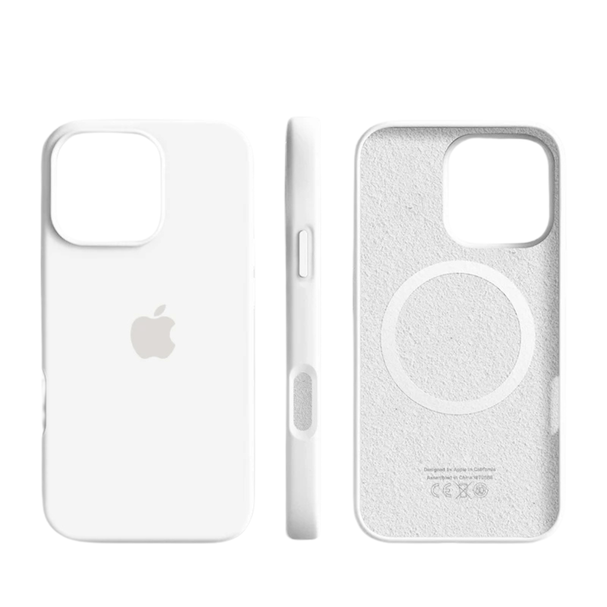 Nokmo | Magnetic Silicone Case with Soft-Touch Surface for iPhone