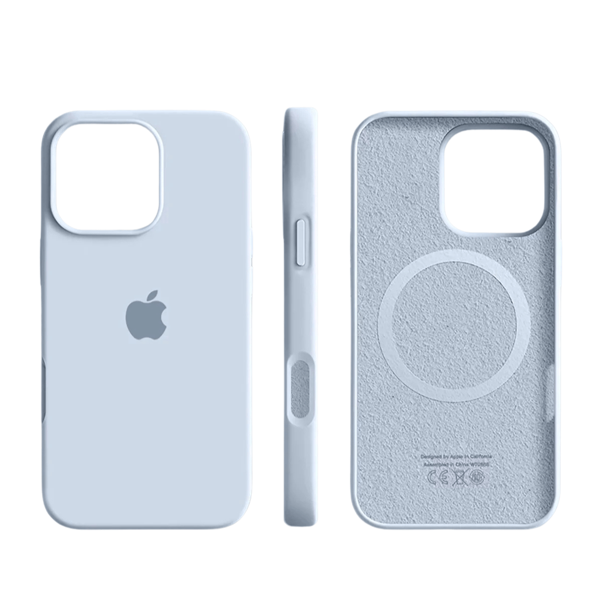 Nokmo | Magnetic Silicone Case with Soft-Touch Surface for iPhone