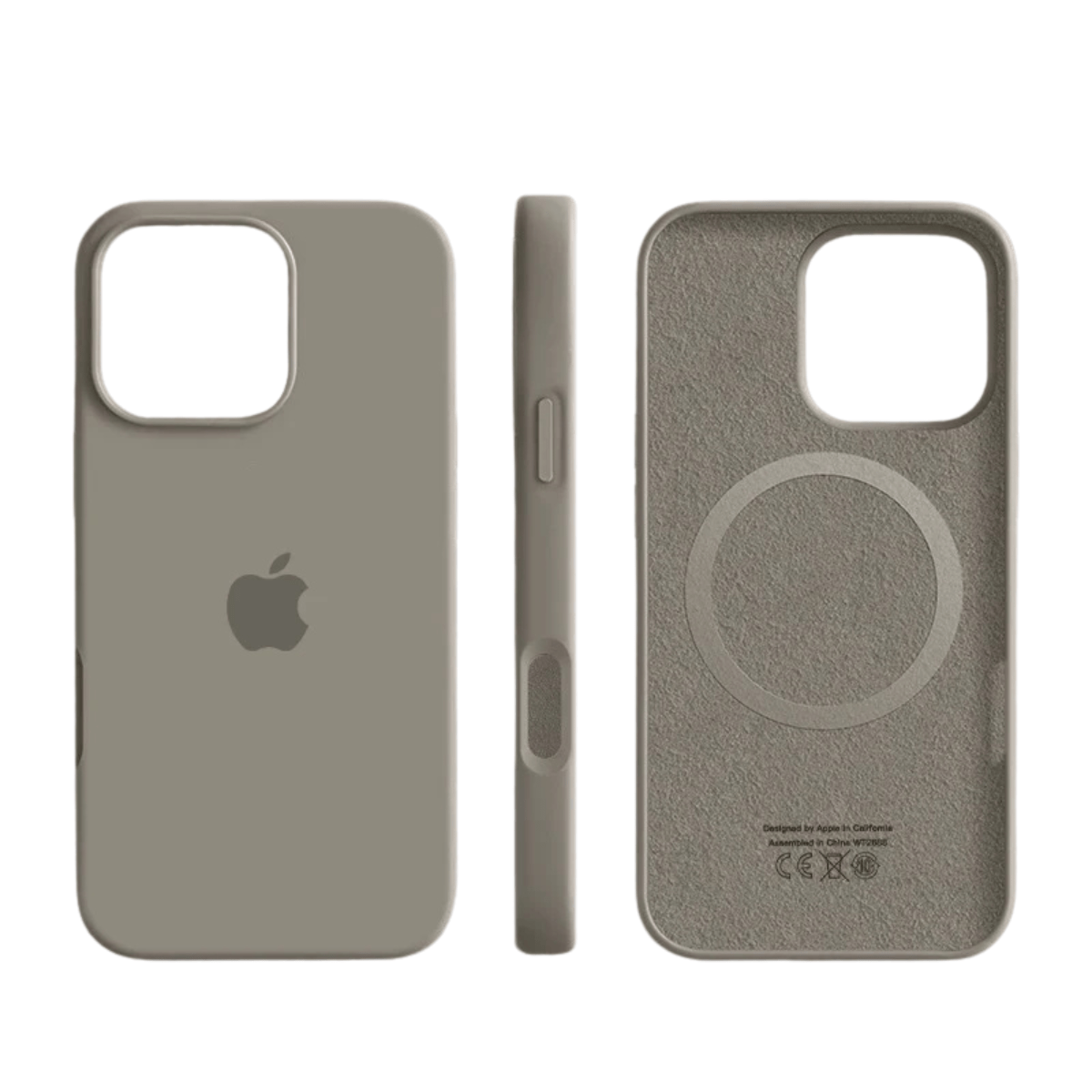 Nokmo | Magnetic Silicone Case with Soft-Touch Surface for iPhone