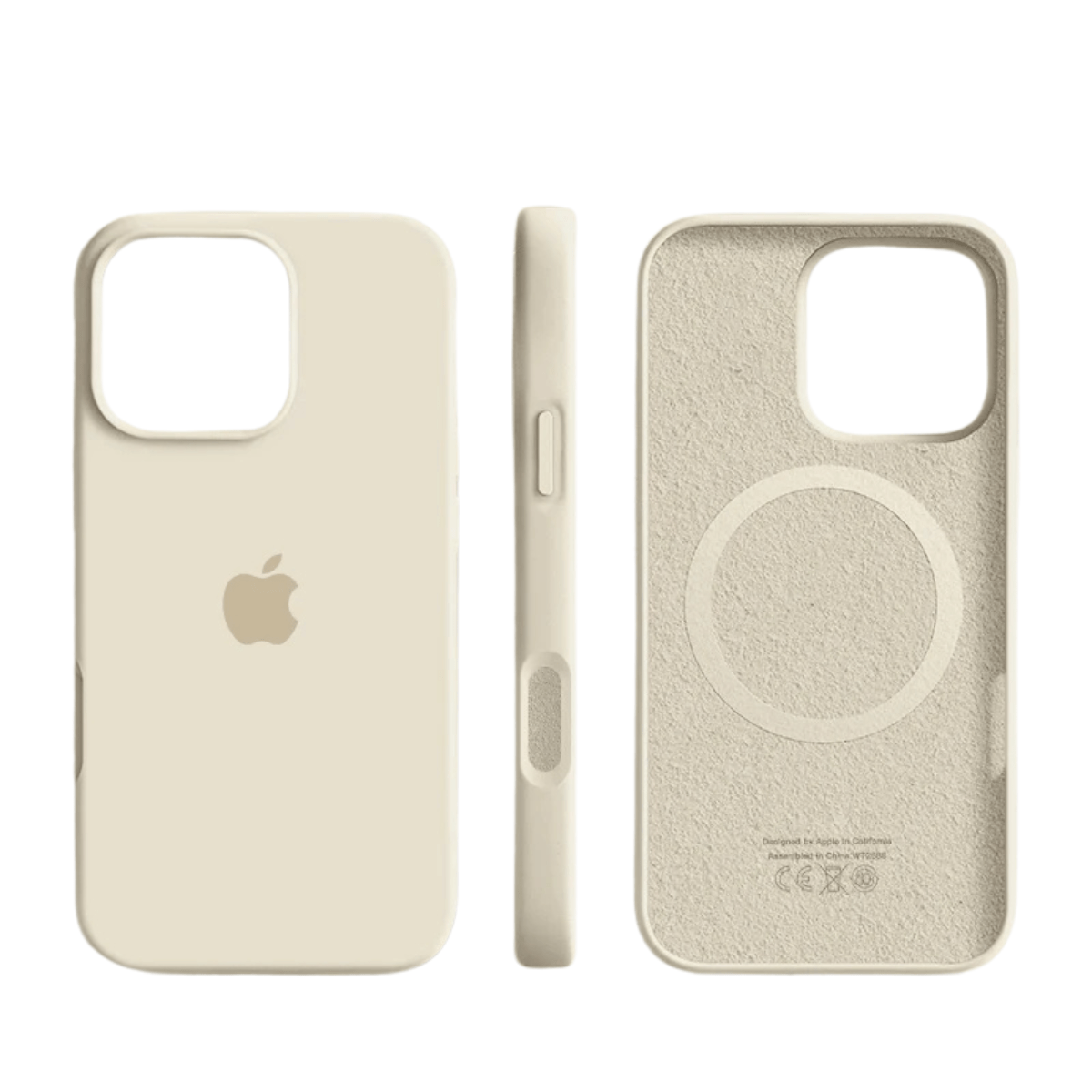 Nokmo | Magnetic Silicone Case with Soft-Touch Surface for iPhone