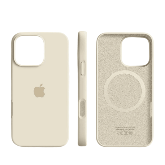 Nokmo | Magnetic Silicone Case with Soft-Touch Surface for iPhone