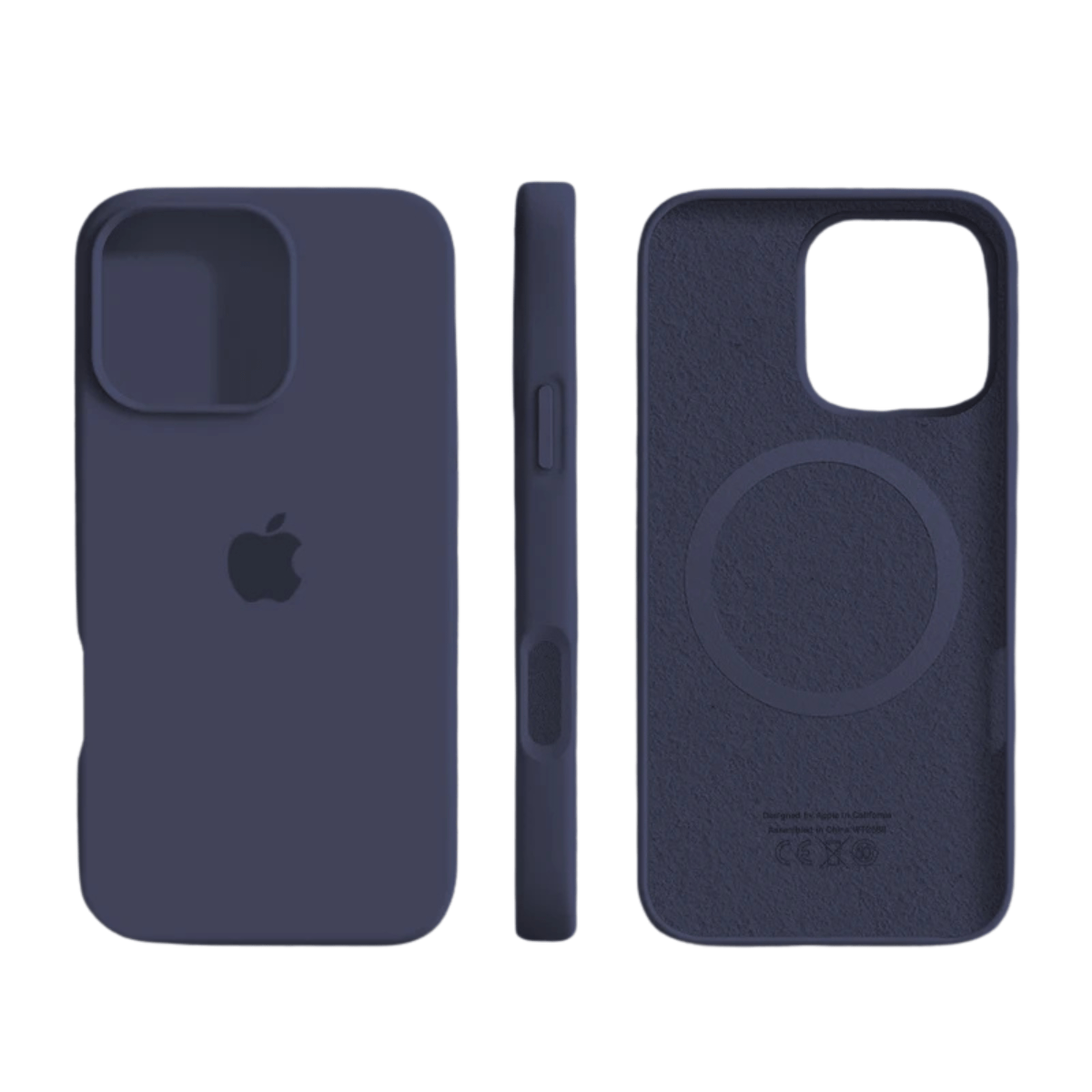 Nokmo | Magnetic Silicone Case with Soft-Touch Surface for iPhone