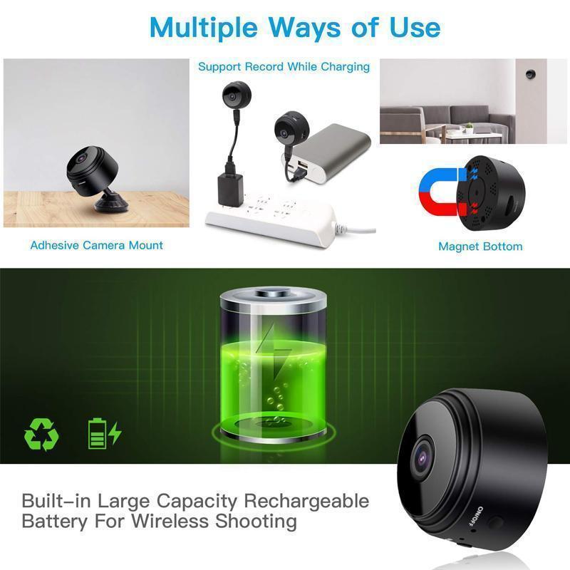 Nokmo | Magnetic WiFi Mini Camera