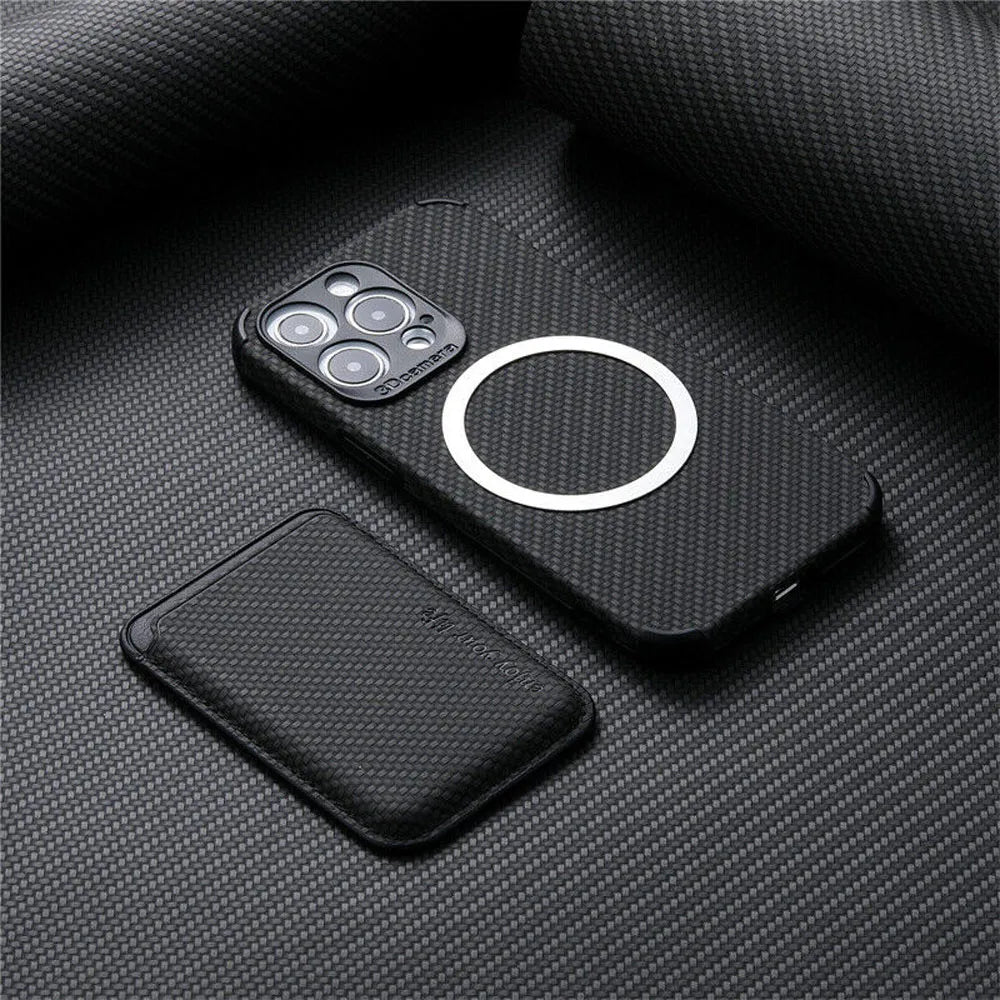 Nokmo | MagSafe Wallet Case | iPhone Magnetic Card Holder | Slim Design