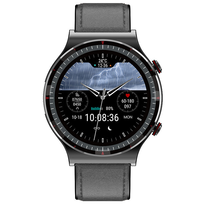 Nokmo | Medical EKG Smartwatch | CFDA Certified | 512Hz High-Precision Biosensor | SpO2 & Heart Rate Monitoring | AI-Based Breathing Analysis | IP67 Waterproof