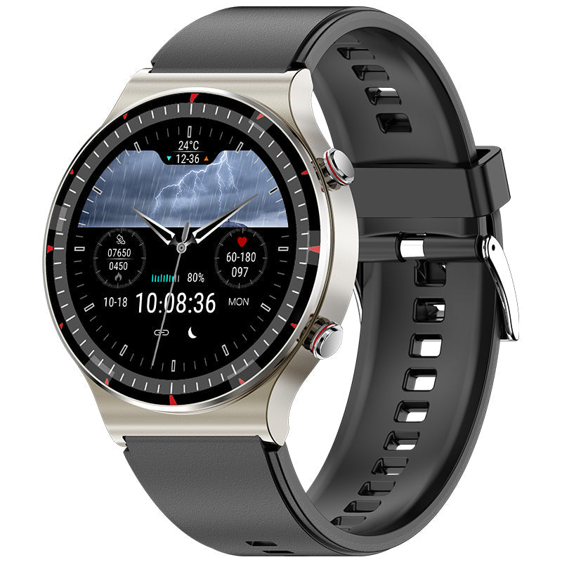 Nokmo | Medical EKG Smartwatch | CFDA Certified | 512Hz High-Precision Biosensor | SpO2 & Heart Rate Monitoring | AI-Based Breathing Analysis | IP67 Waterproof