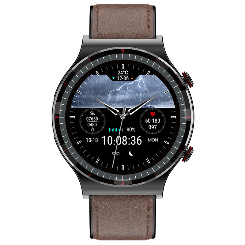 Nokmo | Medical EKG Smartwatch | CFDA Certified | 512Hz High-Precision Biosensor | SpO2 & Heart Rate Monitoring | AI-Based Breathing Analysis | IP67 Waterproof