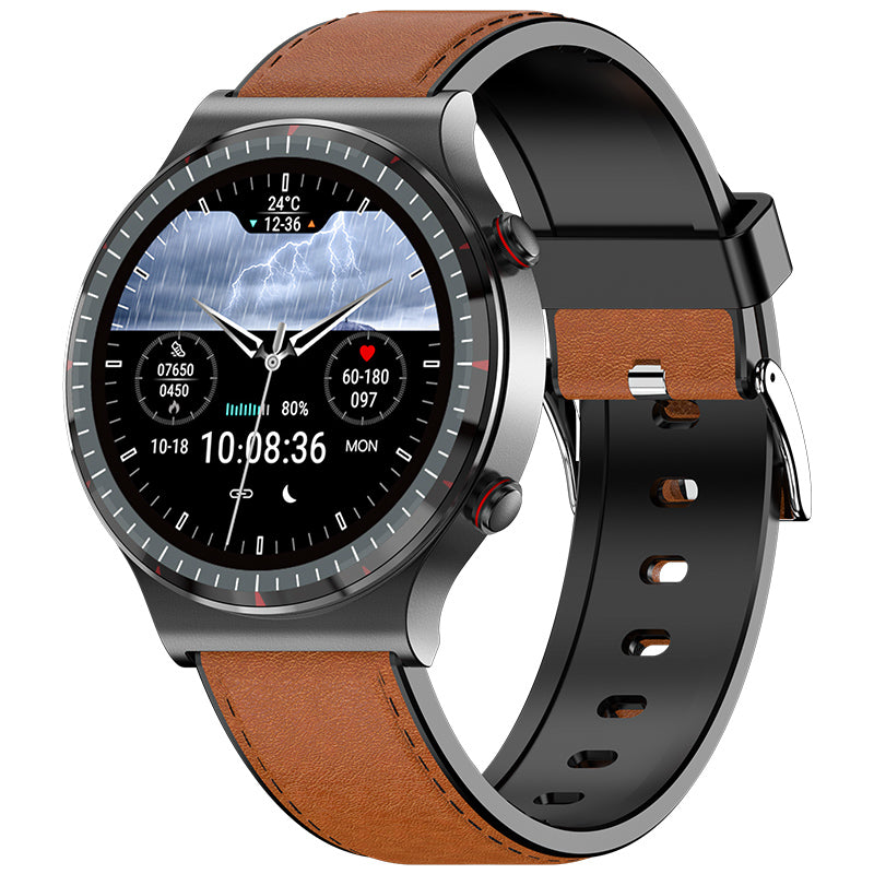 Nokmo | Medical EKG Smartwatch | CFDA Certified | 512Hz High-Precision Biosensor | SpO2 & Heart Rate Monitoring | AI-Based Breathing Analysis | IP67 Waterproof