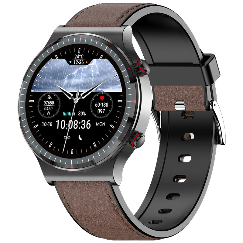 Nokmo | Medical EKG Smartwatch | CFDA Certified | 512Hz High-Precision Biosensor | SpO2 & Heart Rate Monitoring | AI-Based Breathing Analysis | IP67 Waterproof