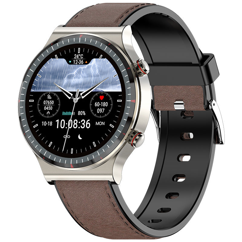 Nokmo | Medical EKG Smartwatch | CFDA Certified | 512Hz High-Precision Biosensor | SpO2 & Heart Rate Monitoring | AI-Based Breathing Analysis | IP67 Waterproof