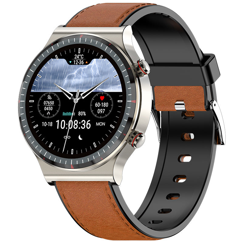 Nokmo | Medical EKG Smartwatch | CFDA Certified | 512Hz High-Precision Biosensor | SpO2 & Heart Rate Monitoring | AI-Based Breathing Analysis | IP67 Waterproof
