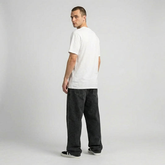 Nokmo | Men's Baggy Denim Jeans | Wide Leg Skater Style