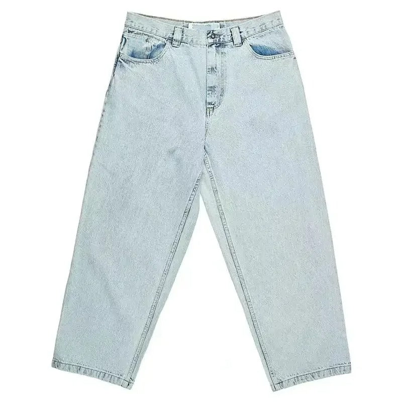 Nokmo | Men's Baggy Jeans | Wide Leg Denim