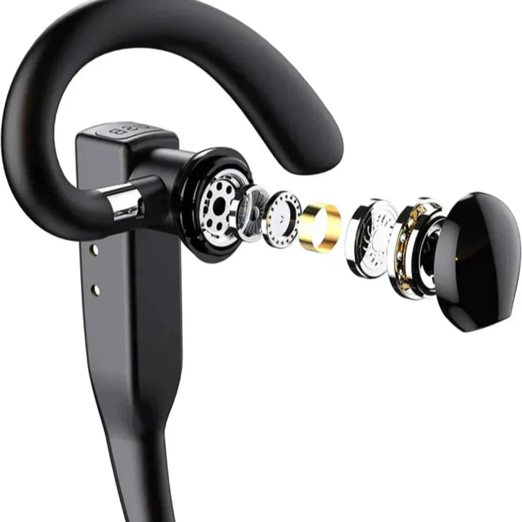 Nokmo | Men's Bluetooth 5.1 Noise Cancelling Headset with Dual Mics