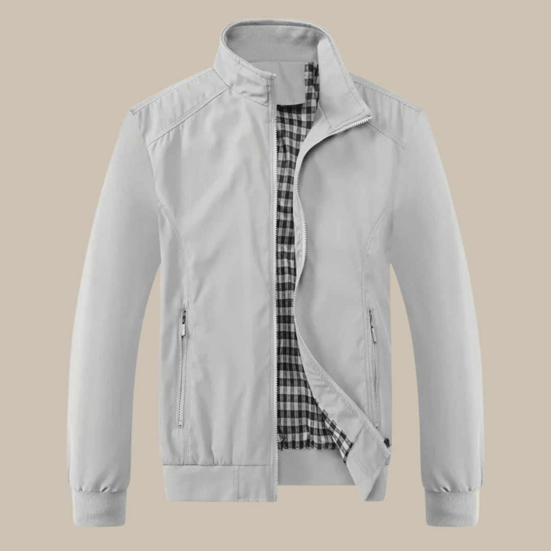Nokmo | Men's Bomber Jacket with Stand Collar