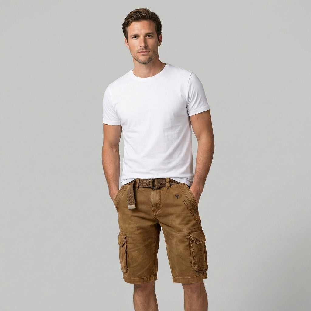 Nokmo | Men's Cargo Shorts with Multiple Pockets
